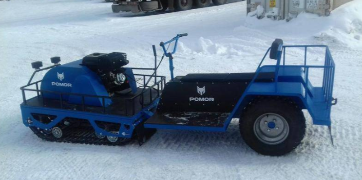 Мотобуксировщик POMOR X-2 K18 в Грозном