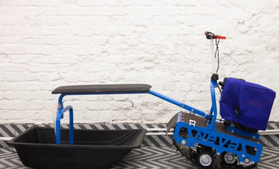 Мотобуксировщик НЕВА МС1-ZS (GB225) в Грозном