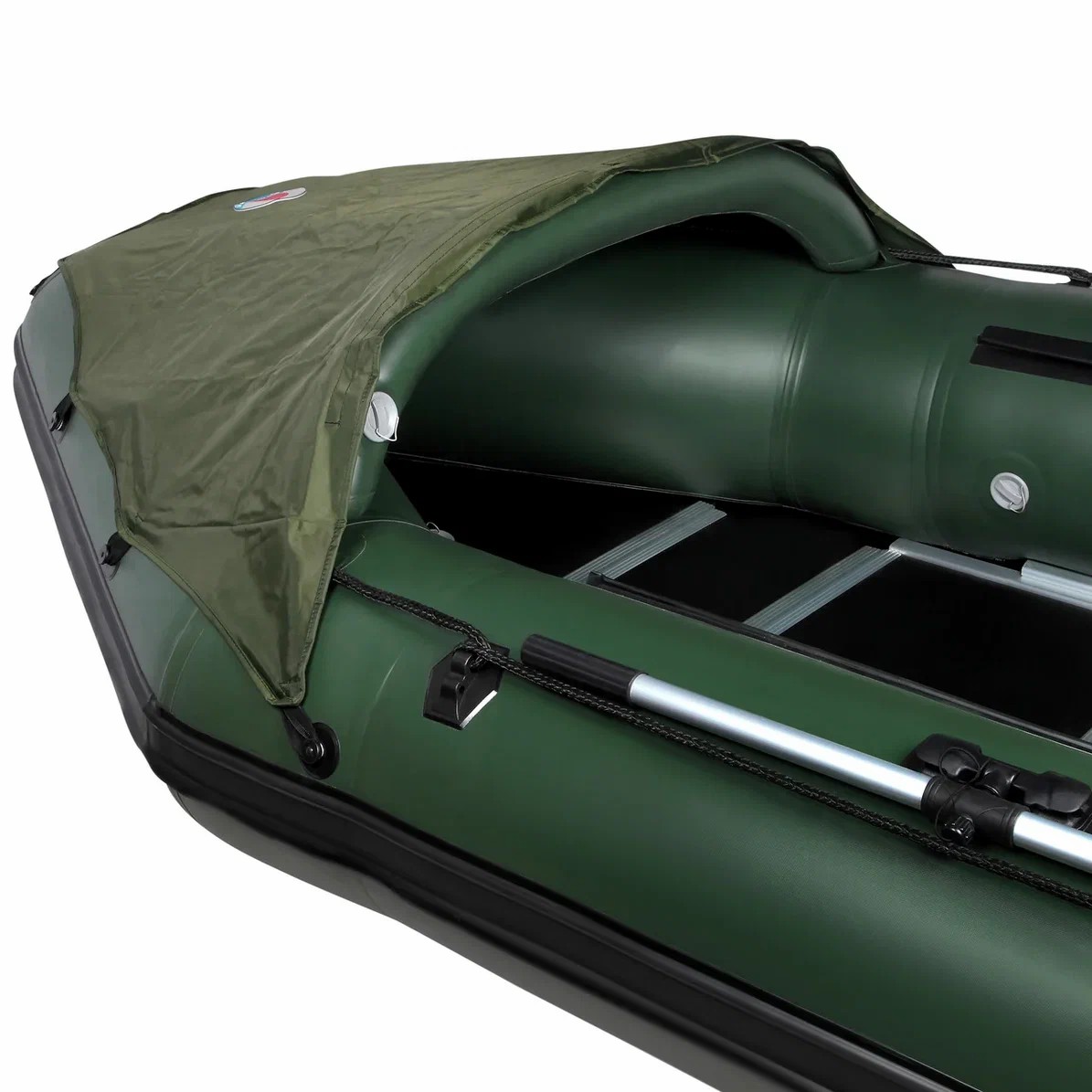 КОМПЛЕКТ НОСОВОГО ТЕНТА К ЛОДКЕ SMARINE SDP MAX 365-380 ЗЕЛЕНЫЙ в Грозном