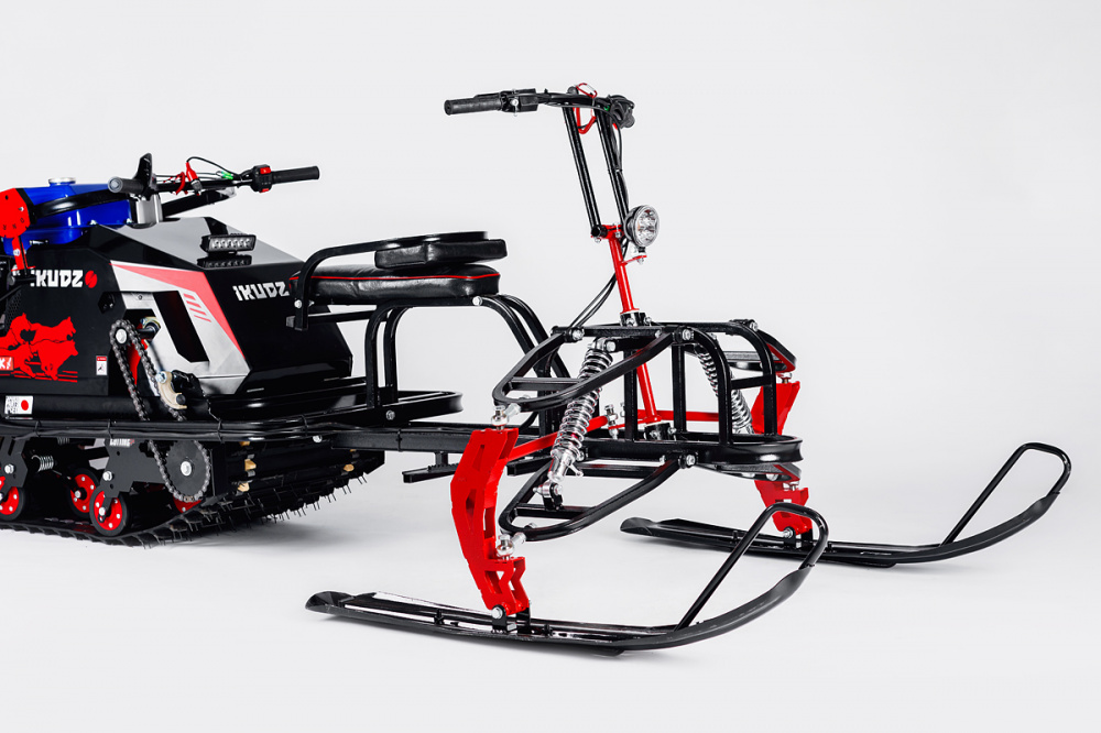 Лыжный модуль IKUDZO TERRAIN с подогревом ручек пластиковые лыжи в Грозном