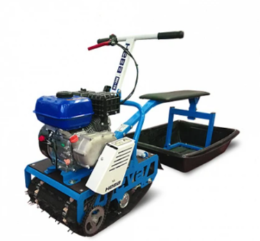 Мотобуксировщик НЕВА МС-1-YA (MX200) с санями и сиденьем в Грозном