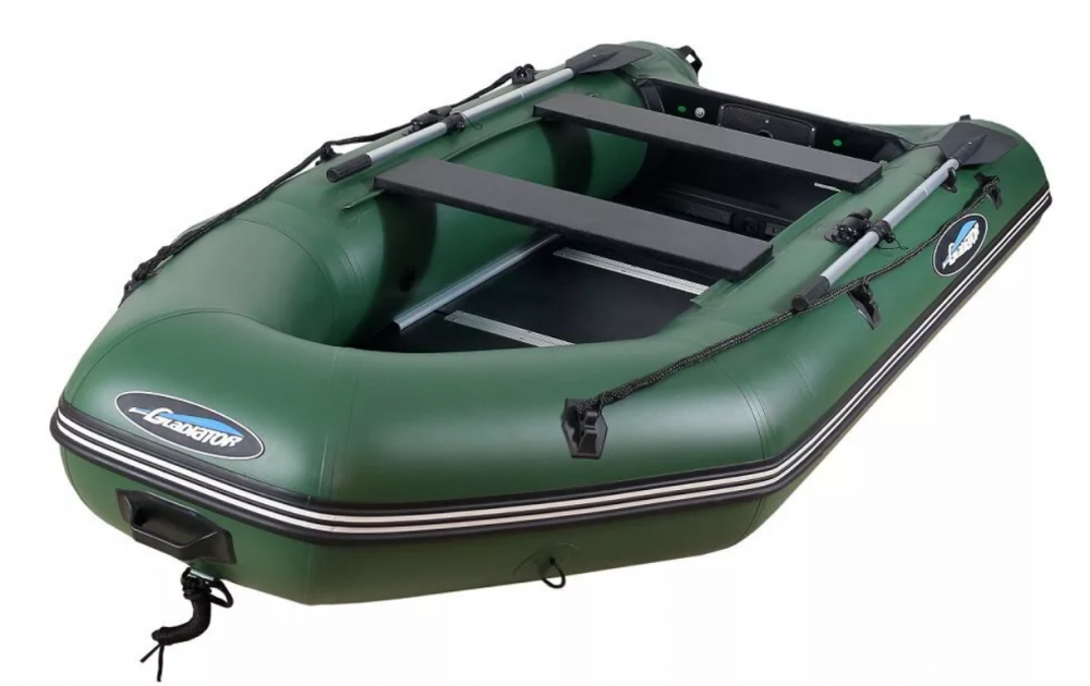 МОТОРНО-ГРЕБНАЯ ЛОДКА ПВХ GLADIATOR A 320 ТК С ФАНЕРНЫМ ПОЛОМ в Грозном