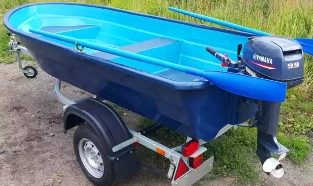 Стеклопластиковая лодка Neman-340 (тримаран) в Грозном