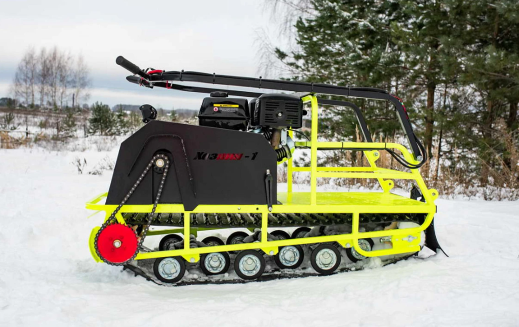 Мотобуксировщик Бурлак ХОЗЯИН-1 (капот металл) в Грозном