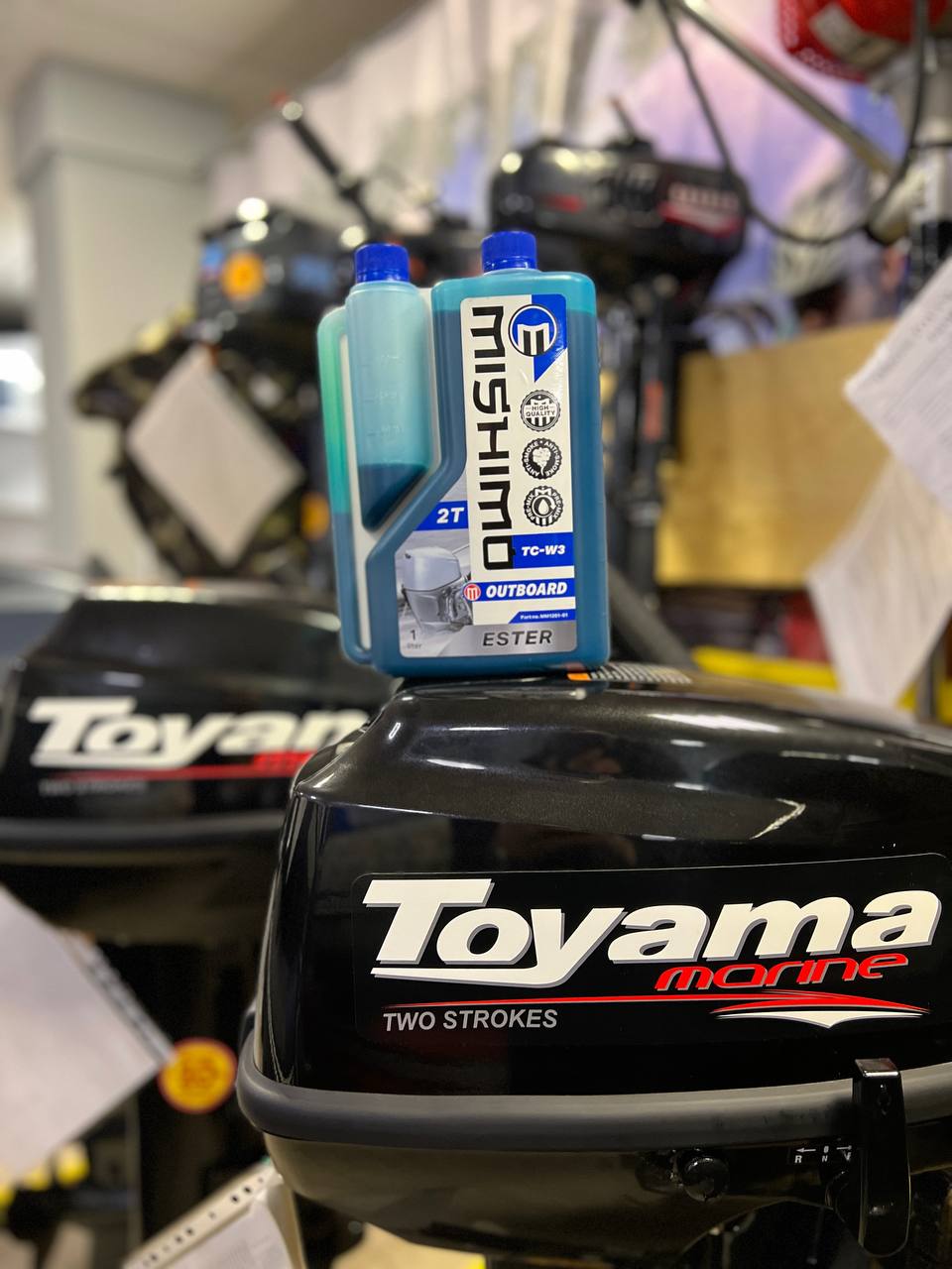 Масло MISHIMO 2T OUTBOARD (ESTER) полусинтетика 1 л в Грозном