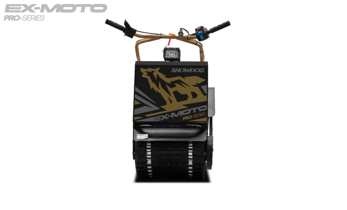 Мотобуксировщик EX-MOTO SNOWDOG S380 8л.с. в Грозном