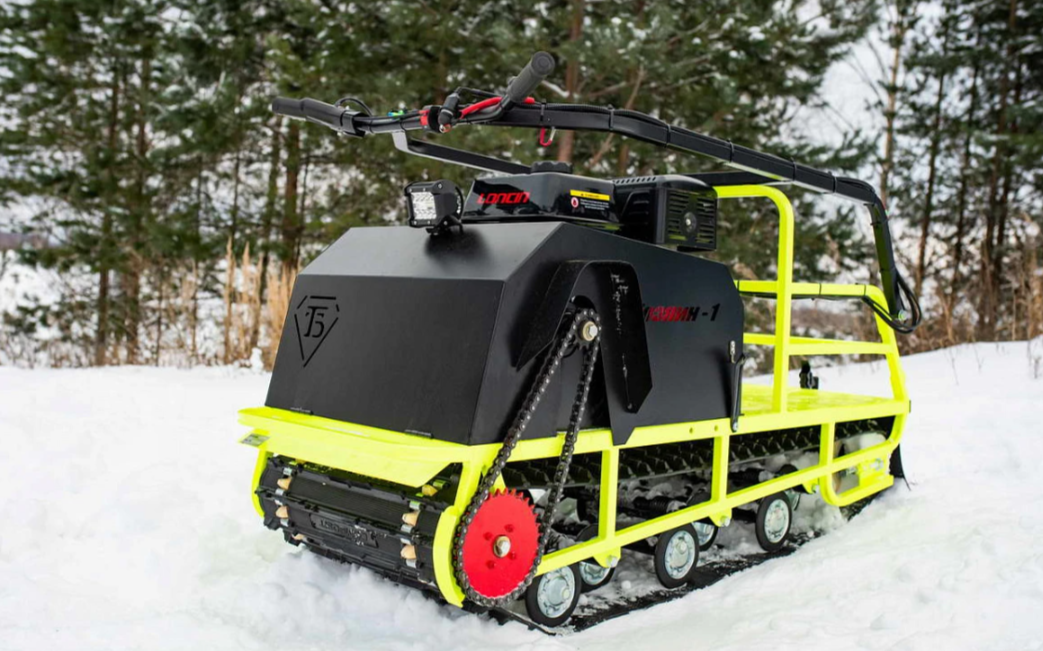 Мотобуксировщик Бурлак ХОЗЯИН-1 (капот металл) в Грозном