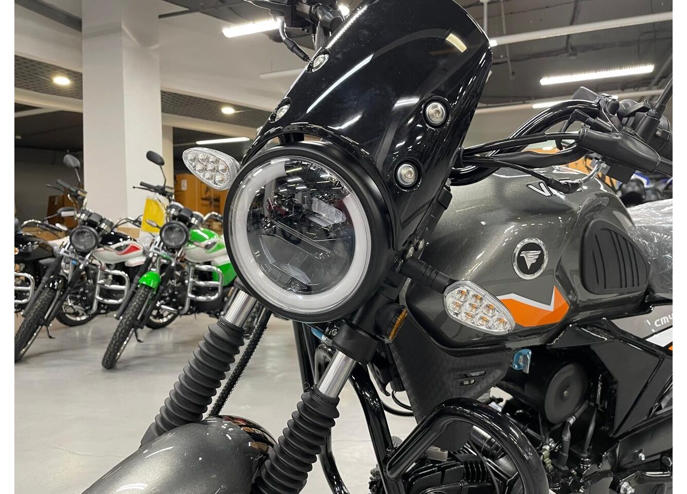 Мопед VMC NOVA 49сс (125сс) Led Full, дисковый тормоз, RKB RATO с баланс. валом, сигнализация в Грозном