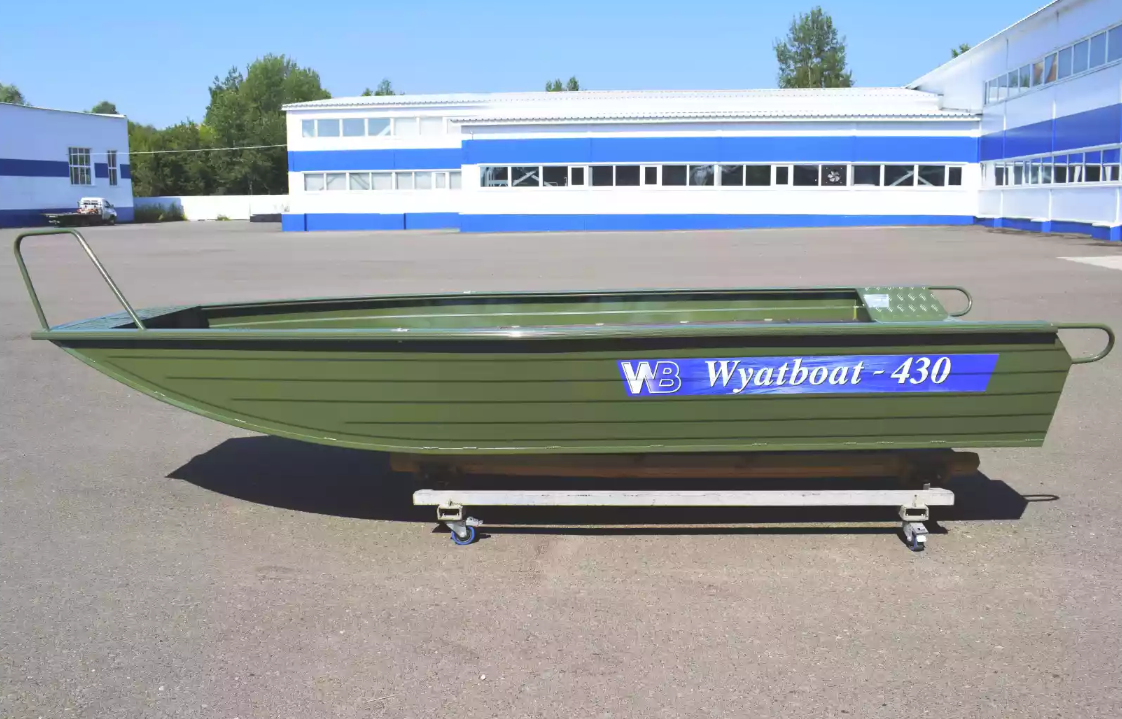 Алюминиевая лодка  Wyatboat-430 Master Fish в Грозном