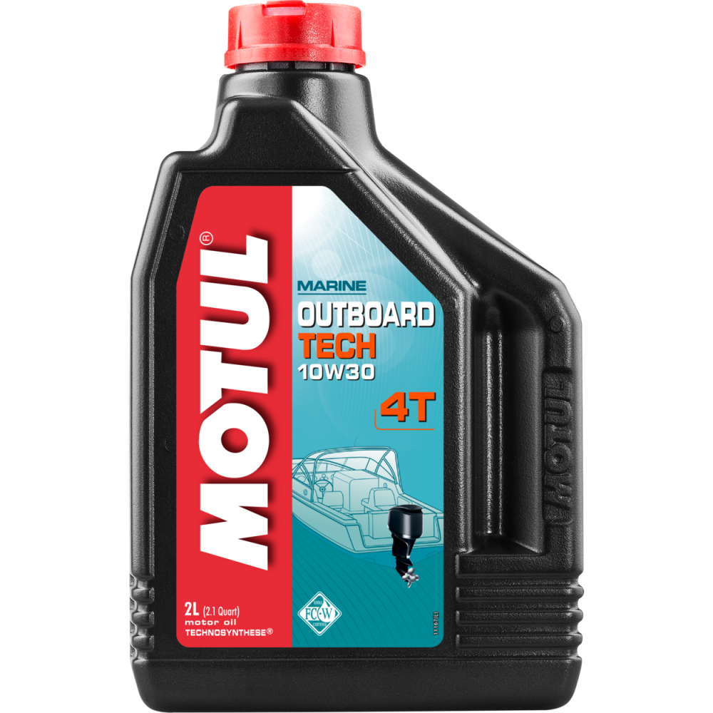 МОТОРНОЕ МАСЛО MOTUL OUTBOARD TECH 10W-30 4T 1 ЛИТР в Грозном