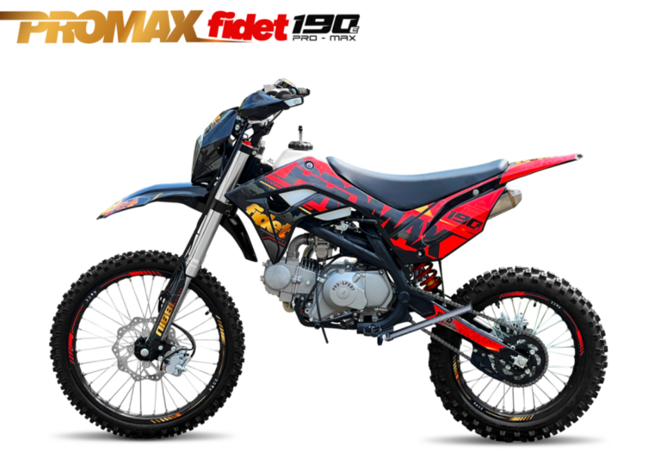 Мотоцикл (питбайк) PROMAX FIDET (ФАЙДЕТ) 190E MAX PRO LUX 19/16 в Грозном