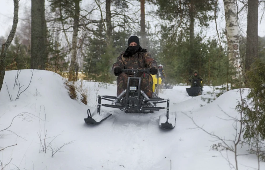 Мотобуксировщик РЫБАК PK 15 л.с. (короткая база 1230мм) в Грозном
