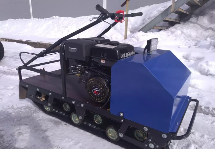 Мотобуксировщик AhtaR ЗИМА с реверсом (задний ход) в Грозном