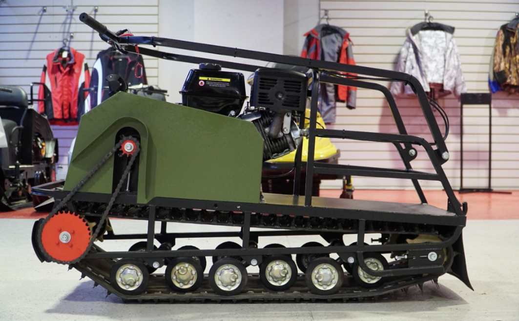 Мотобуксировщик Бурлак ХОЗЯИН-2 в Грозном