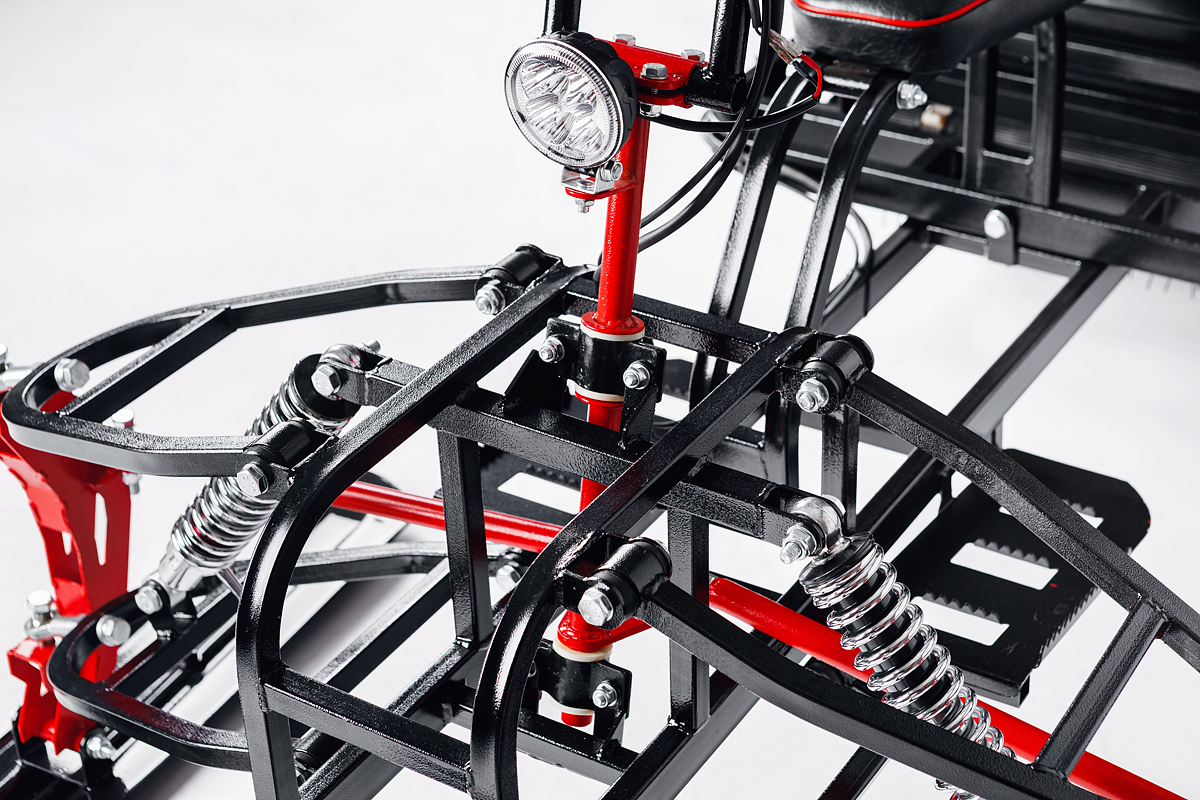 Лыжный модуль IKUDZO с подогревом ручек металлические лыжи в Грозном