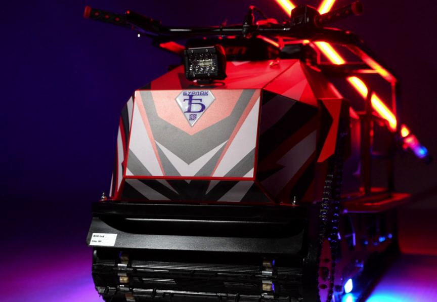 Мотобуксировщик Бурлак ХОЗЯИН-2 в Грозном