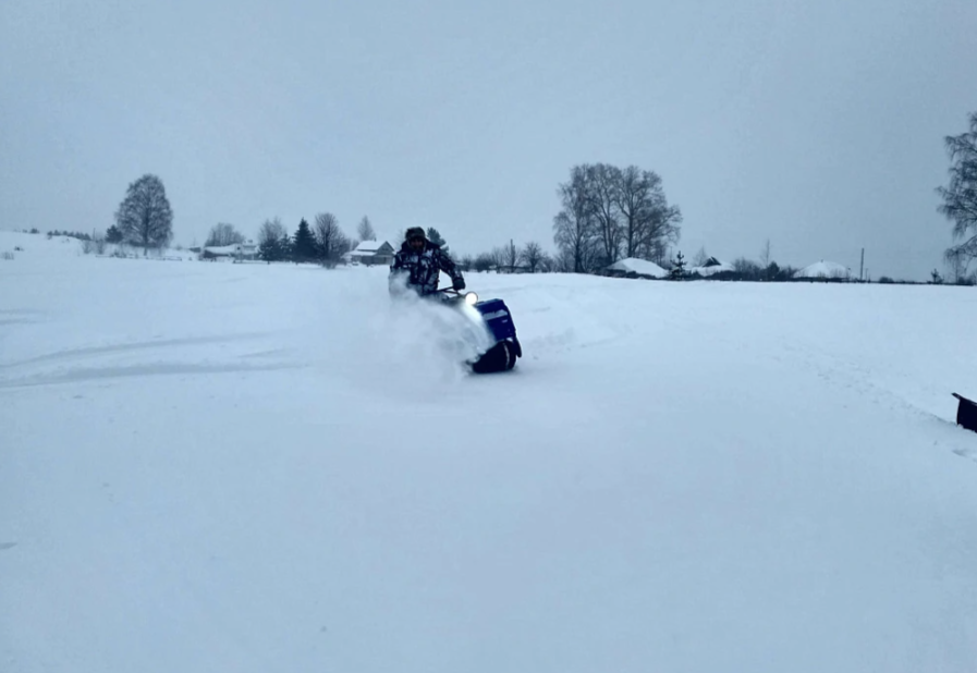 Мотобуксировщик Альбатрос-XLV 9 мини, тележки, 1250 мм в Грозном