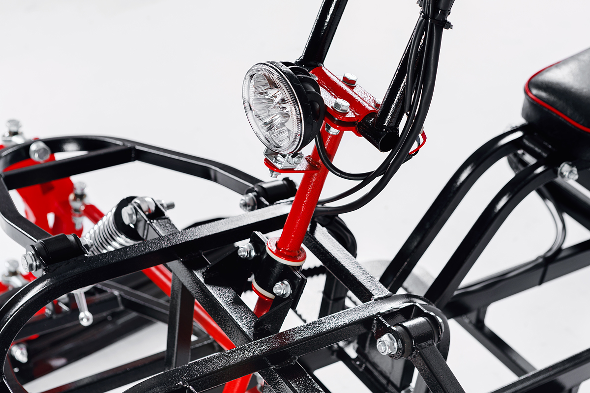 Лыжный модуль IKUDZO с подогревом ручек металлические лыжи в Грозном