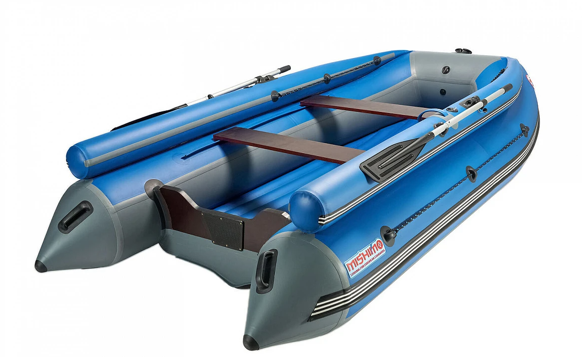 КОМПЛЕКТ ЛОДКА MISHIMO FAMILY LITE 390 + МОТОР 9,9 (15) Л.С. в Грозном