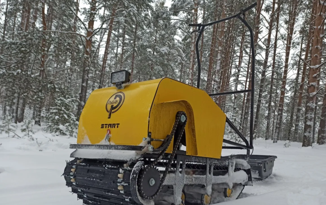 Мотобуксировщик РЫБАК СТАРТ Lifan 15 л.с. (металлический капот) в Грозном
