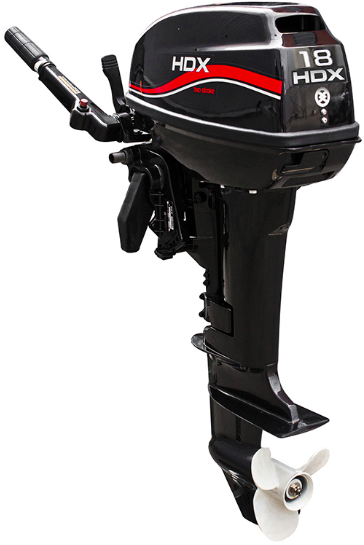 Лодочный мотор 2-х тактный HDX R series TE 18 BMS в Грозном