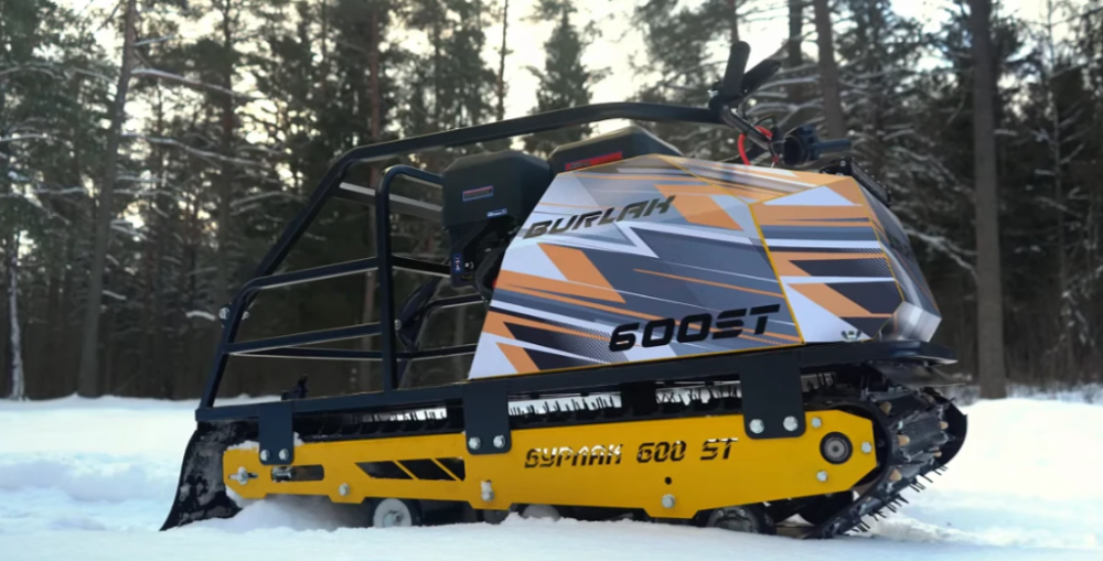 Мотобуксировщик Бурлак 600 ST в Грозном