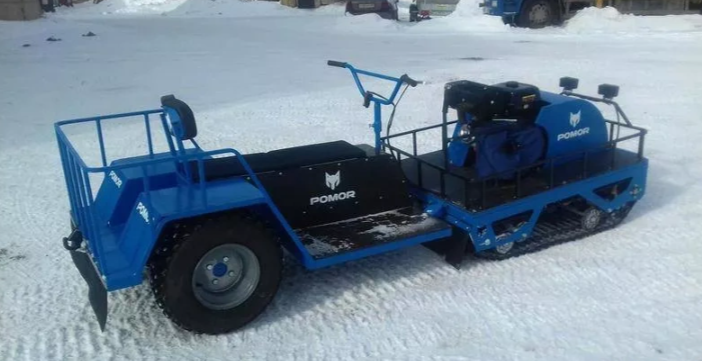 Мотобуксировщик POMOR X-2 K18 в Грозном