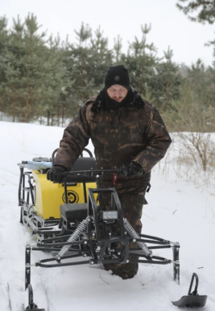 Мотобуксировщик РЫБАК PK 15 л.с. (короткая база 1230мм) в Грозном