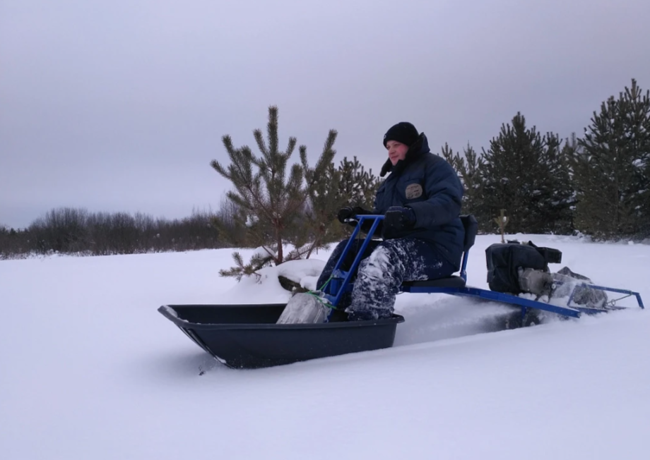 Мотобуксировщик толкач Альбатрос-XL8 с модулем. Без фары, тележки в Грозном