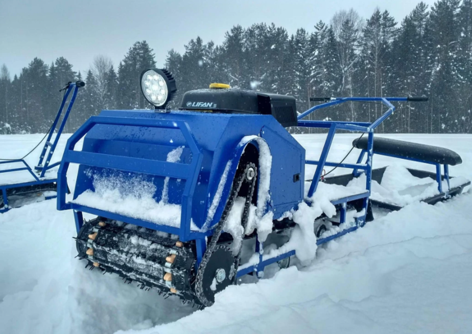 Мотобуксировщик Альбатрос-XLV 9 мини, тележки, 1250 мм в Грозном