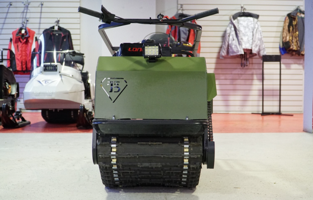 Мотобуксировщик Бурлак ХОЗЯИН-2 в Грозном