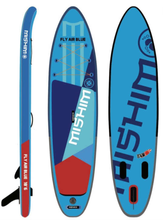 SUP (САП) Доска MISHIMO FLY AIR BLUE 11’ (335см) в Грозном