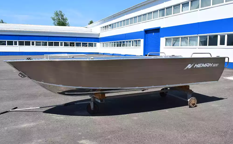 Алюминиевая лодка Неман-500 P в Грозном