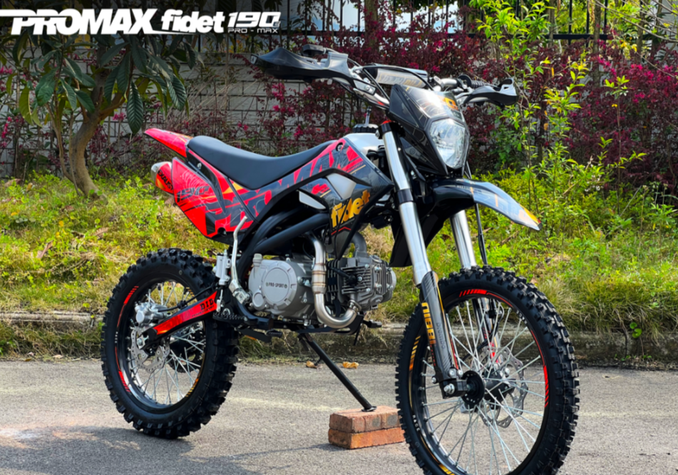 Мотоцикл (питбайк) PROMAX FIDET (ФАЙДЕТ) 190E MAX PRO LUX 19/16 в Грозном