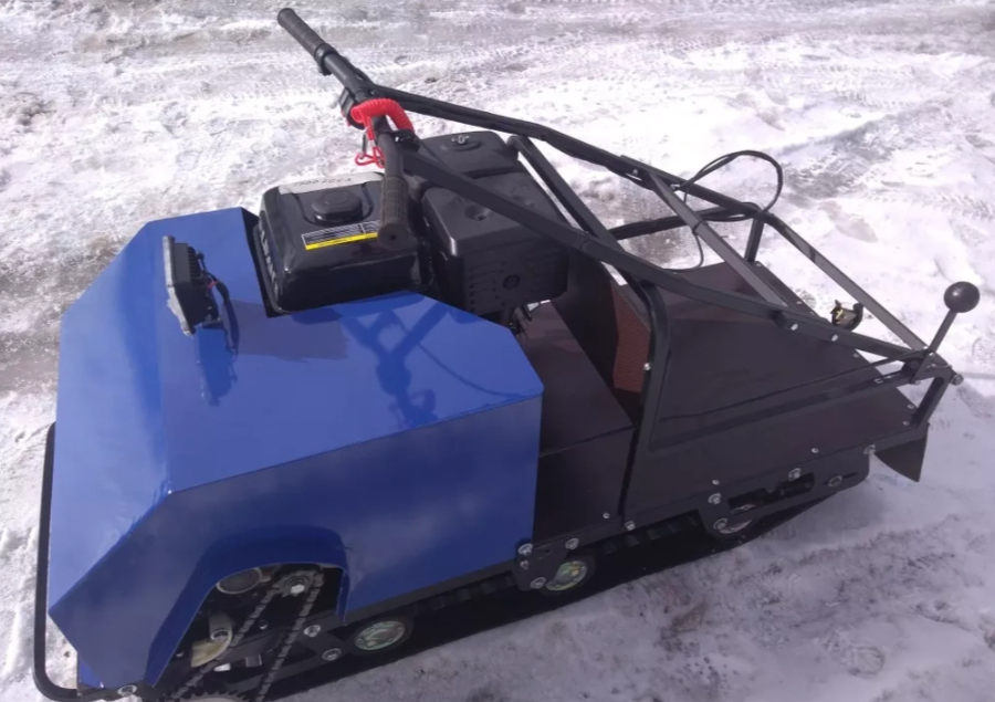 Мотобуксировщик AhtaR ЗИМА с реверсом (задний ход) в Грозном