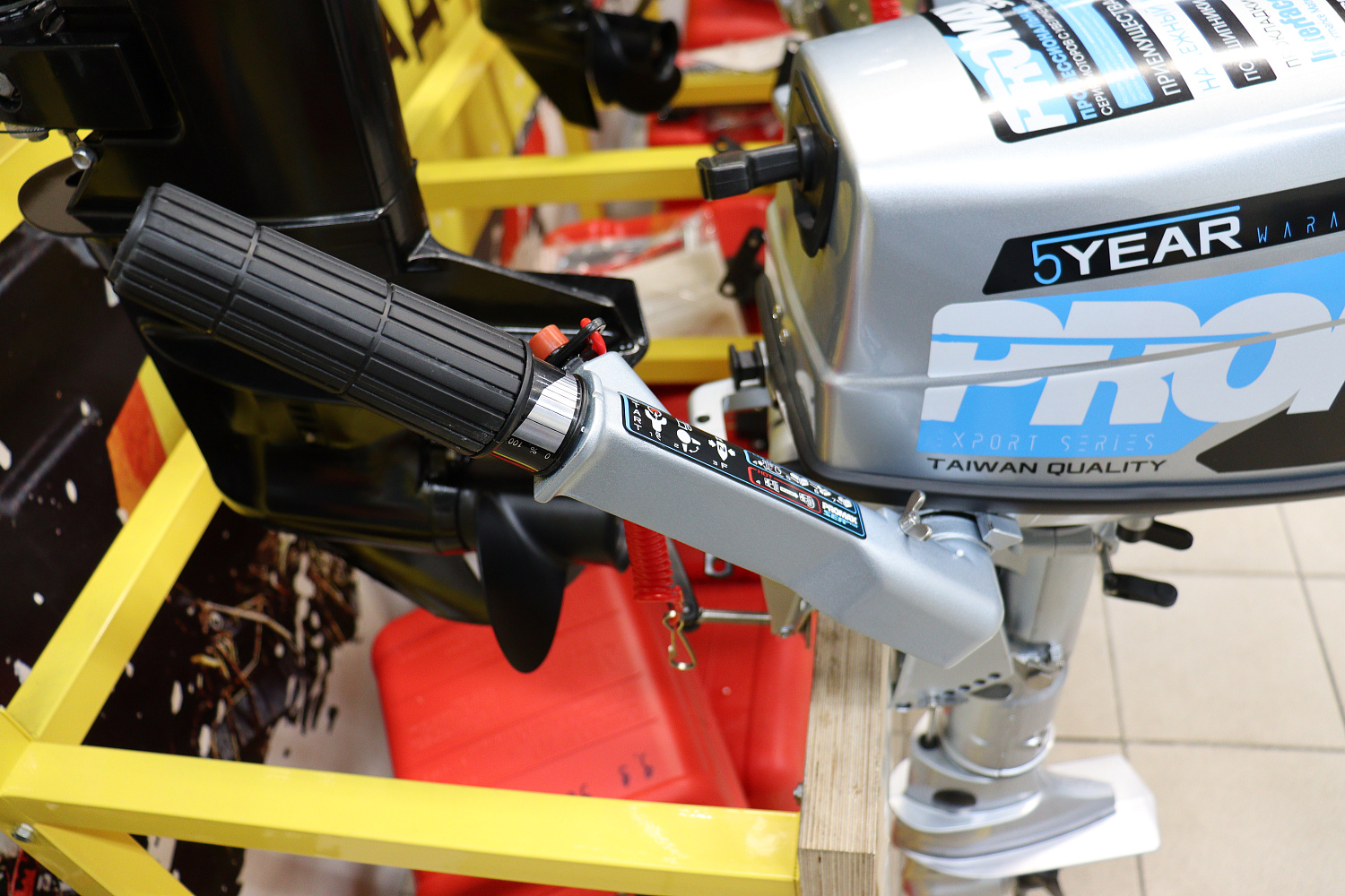 Лодочный мотор PROMAX SP5FHS (внешний бак 12 л) в Грозном