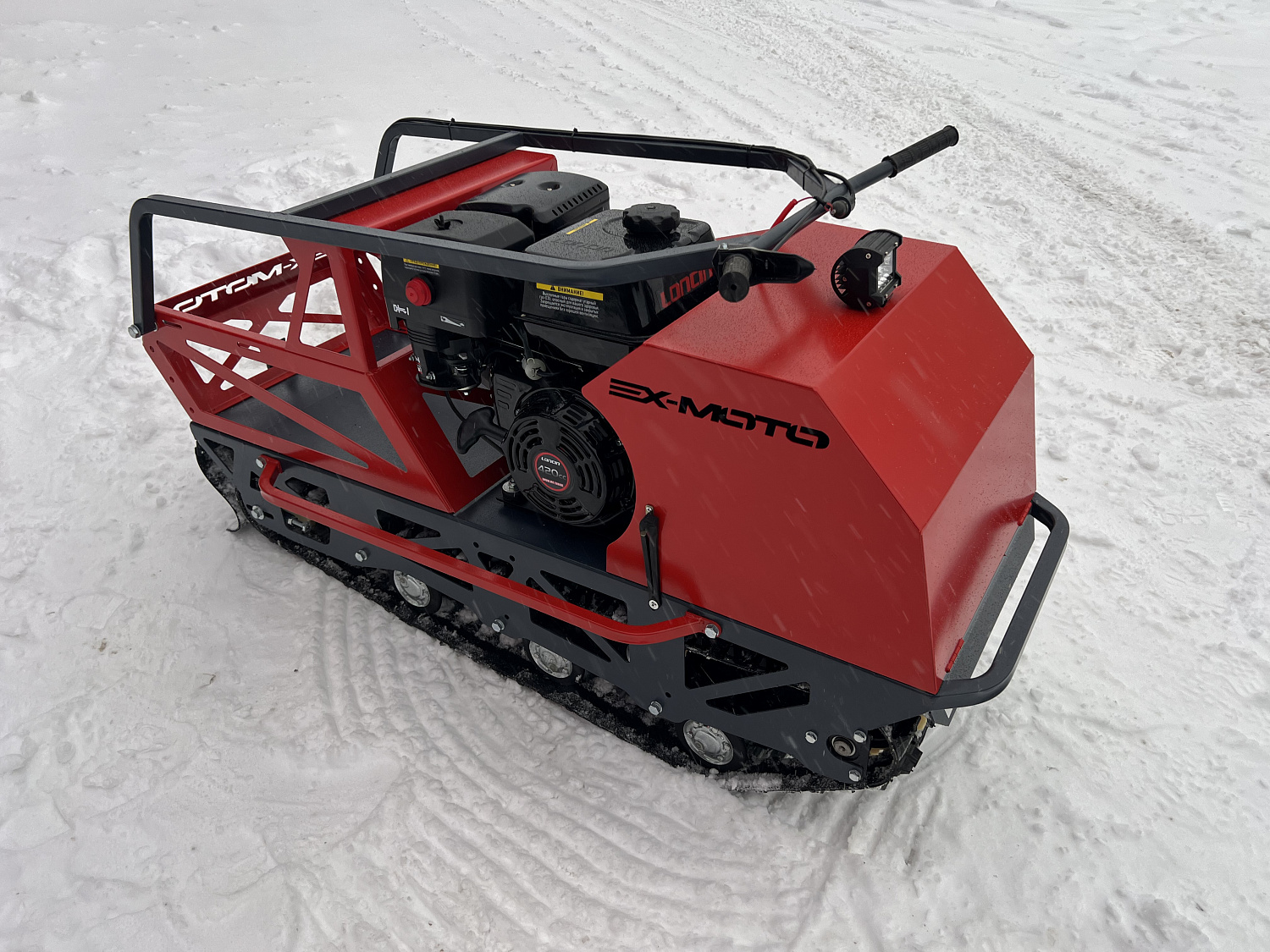 Мотобуксировщик EX-MOTO SNOWDOG S500 15л.с в Грозном