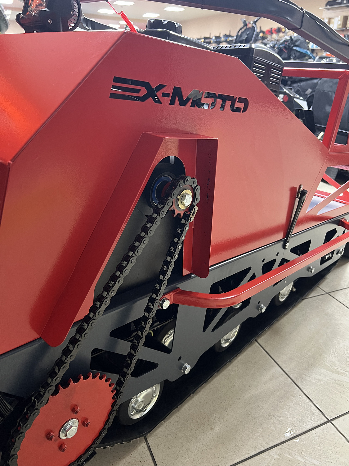 Мотобуксировщик EX-MOTO SNOWDOG S500 15л.с в Грозном