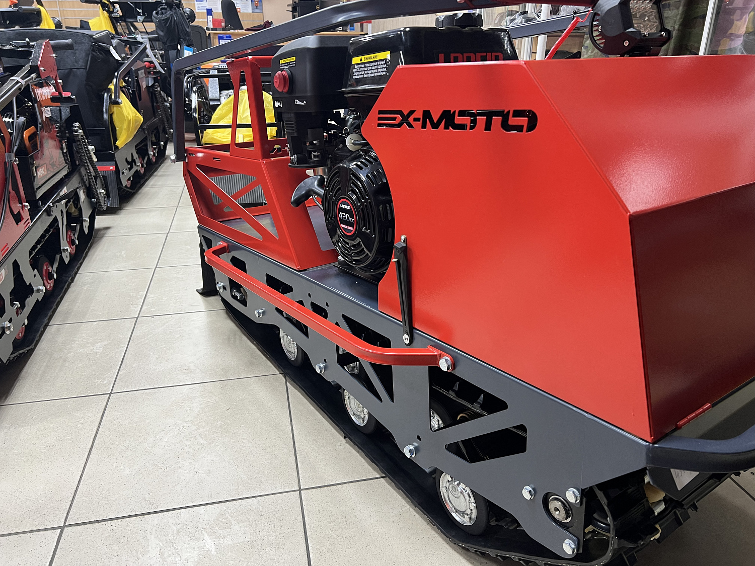 Мотобуксировщик EX-MOTO SNOWDOG S500 15л.с в Грозном