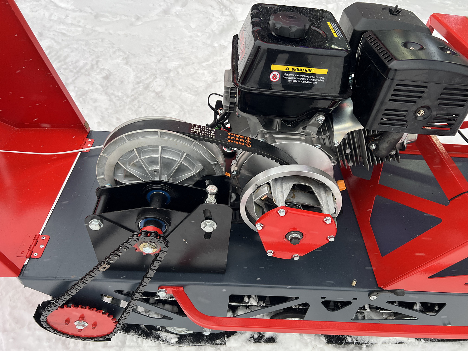 Мотобуксировщик EX-MOTO SNOWDOG S500 15л.с в Грозном