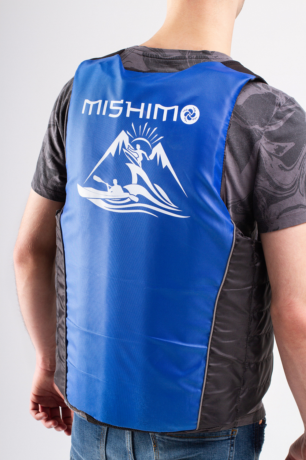 Жилет спасательный MISHIMO PRO Премиум качества Черно-синий в Грозном